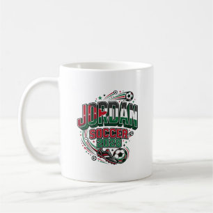 Mug Jordan Football 2026 Football Gras Typographie de