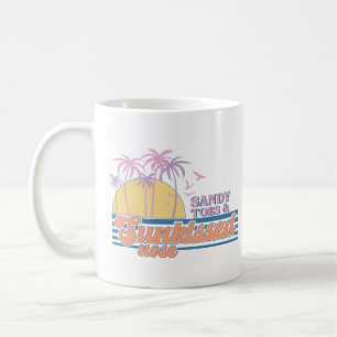 Mug Jortes De Sable Et Nez Baisé De Soleil
