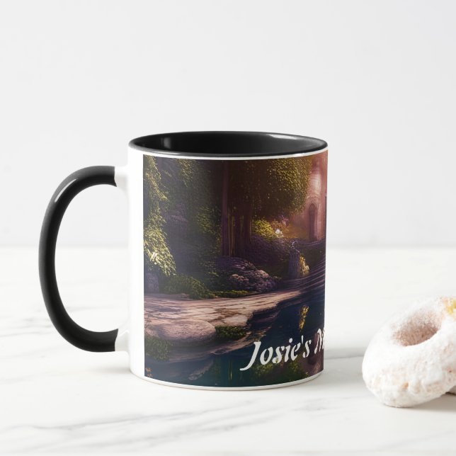 Mug Josie's Morning Brew personnalisable (Avec donut)