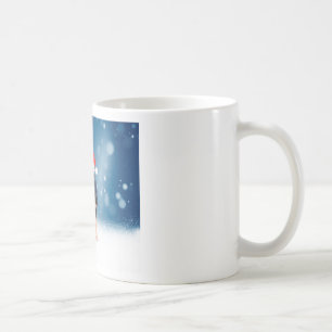 Mug Jote Rottweiler Chien Noël Santa Hat Étoiles de ne