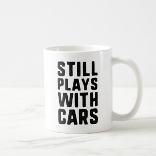 Mug Joue Toujours Avec Des Voitures