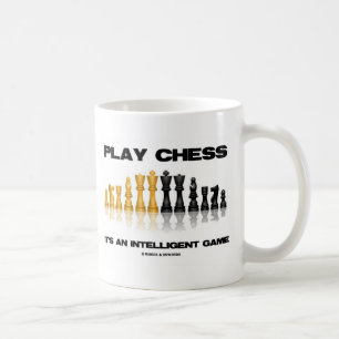 Mug Jouer aux échecs C'est un jeu intelligent
