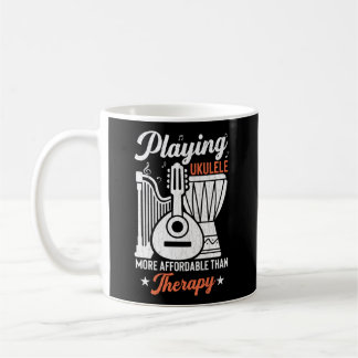 Mug Jouer Ukulele est Thérapie