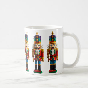 Mug Jouet noir de Noël coloré