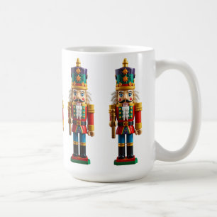 Mug Jouet noir de Noël coloré