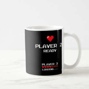 Mug Joueur 2 Joueur 3 Chargement - Jeux Rétro -