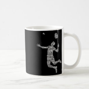 Mug Joueur Badminton Navette Garçons Jeunes Hommes 1