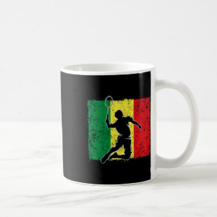 Mug Joueur de badminton Drapeau sénégalais Sénégal 1