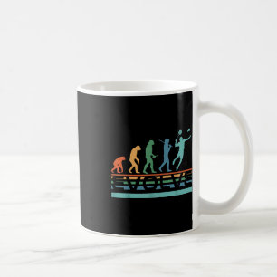 Mug Joueur de badminton évolué drôle nerd Evolution Sp