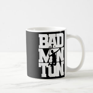Mug Joueur de badminton Shuttle Birdie Badminton