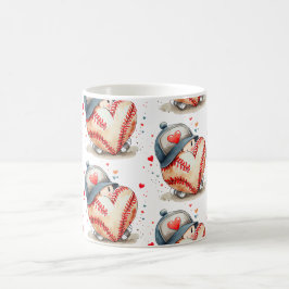Mug Joueur de baseball amoureux