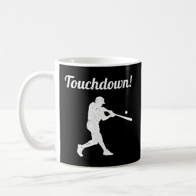 Mug Joueur de baseball Touchdown (Gauche)