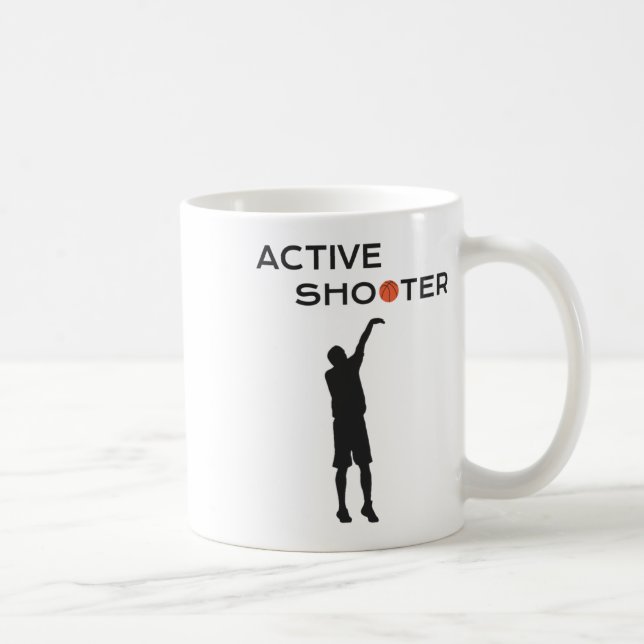 Mug Joueur de basketball de tir actif Basketball actif (Droite)
