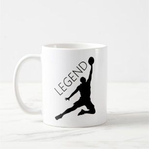 Mug Joueur de basketball Silhouette