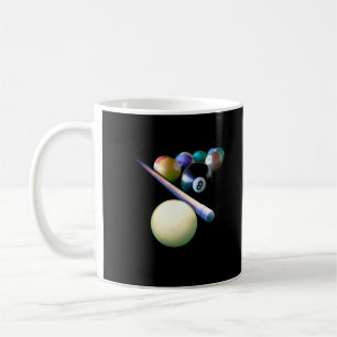 Mug Joueur de billard Billard Balls Cue Snooker