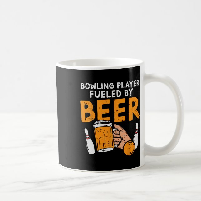 Mug Joueur de bowling alimenté amusant Joueur de bowle (Droite)