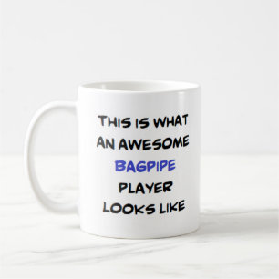 Mug joueur de cornemuse, génial