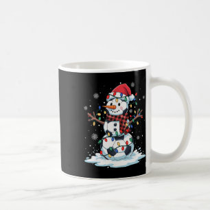 Mug Joueur de football Bonhomme de neige Chapeau de Pè