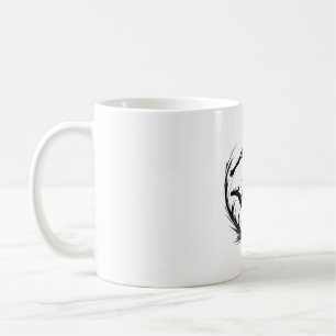 Mug Joueur de football silhouette coup de pied Sport
