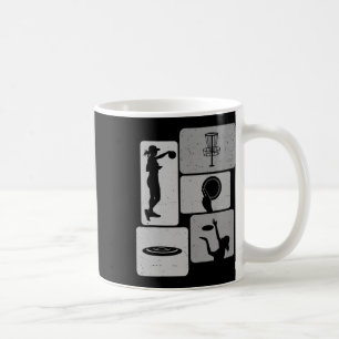 Mug Joueur de golf à disque drôle Disque volant cool S