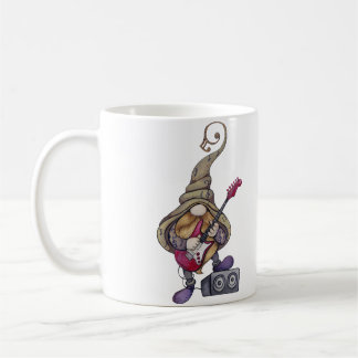 Mug Joueur de guitare nain musical jouant de la musiqu