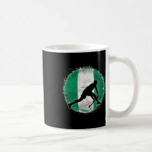 Mug Joueur de hockey sur gazon Nigeria Drapeau nigéria