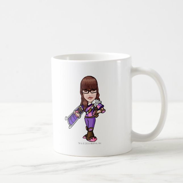 Mug Joueur de personnel de Faerieland de tarte (Droite)