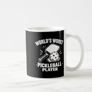 Mug Joueur de pickleball le pire au monde -