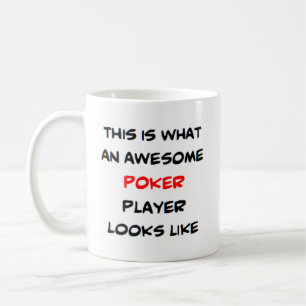 Mug joueur de poker, génial