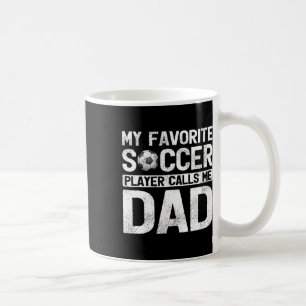 Mug Joueur de soccer favori m'appelle Fête des pères p