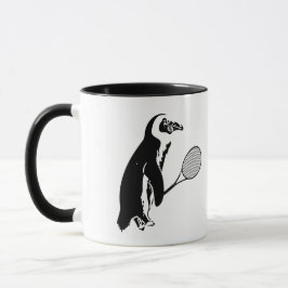 Mug Joueur de tennis de pingouin