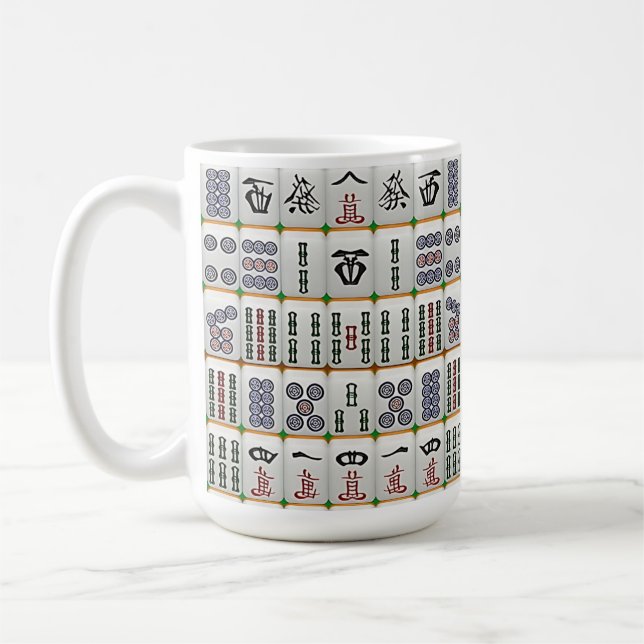Mug Joueur du Mahjong (Gauche)