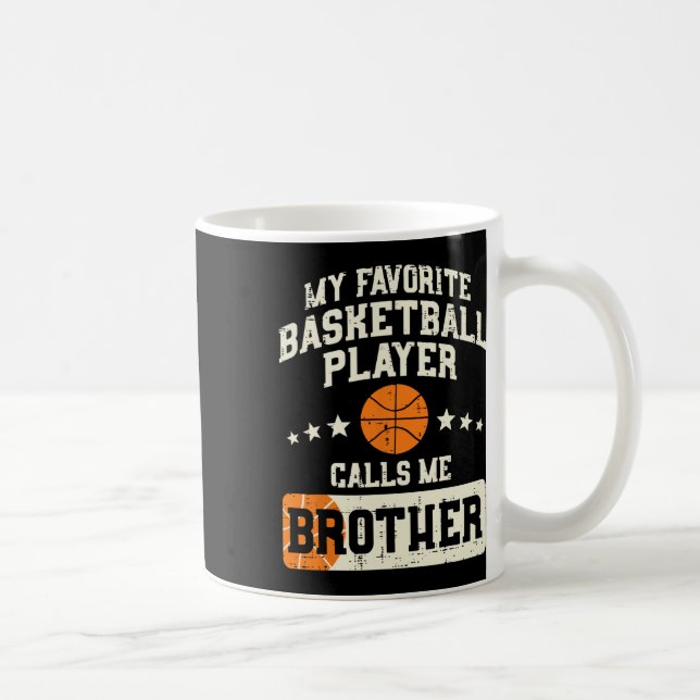 Mug Joueur favori Bysketbyll Brother Famille Byller B (Droite)
