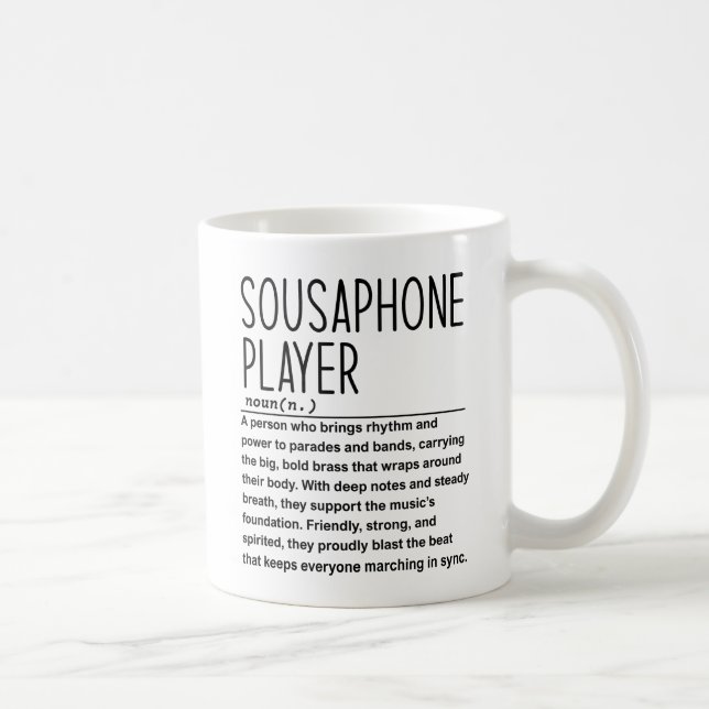 Mug Joueur sousaphone (Droite)