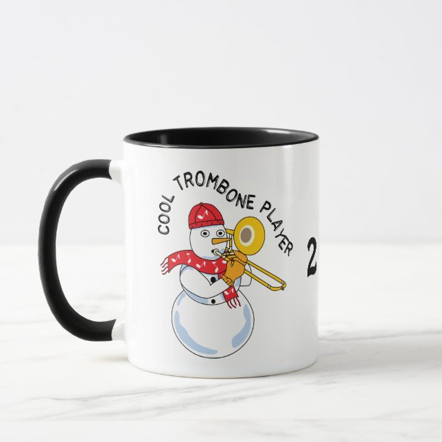 Mug Joueur Trombone cool (Gauche)