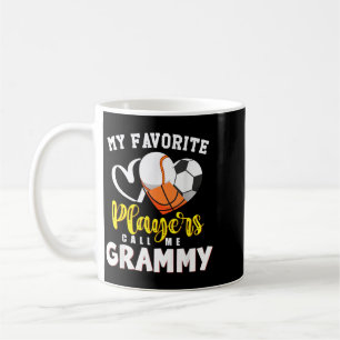Mug Joueurs de baseball de soccer de baseball préférés