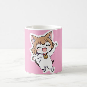 Mug Joueuse Chibi Cat Girl