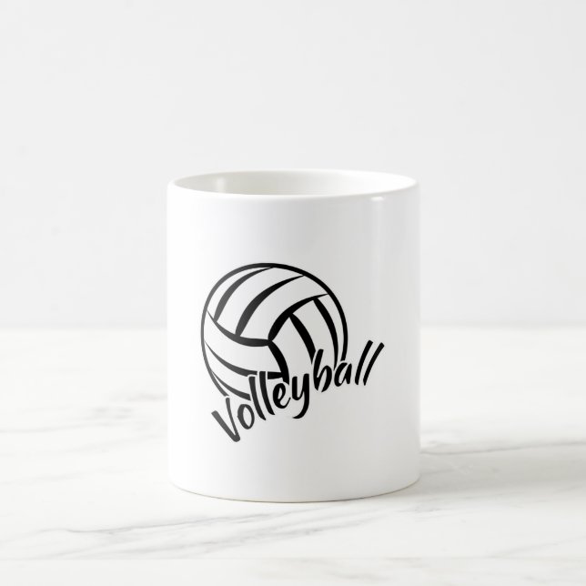 Mug Joueuse de beach volley-ball de volley-ball de fil (Centre)