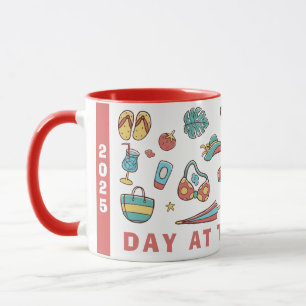 Mug Jour À La Plage Été 2025 - Profitez De Chaque Couc