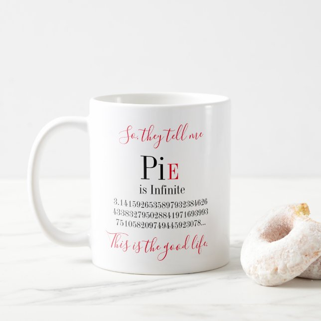 Mug Jour à tarte infinie (Avec donut)