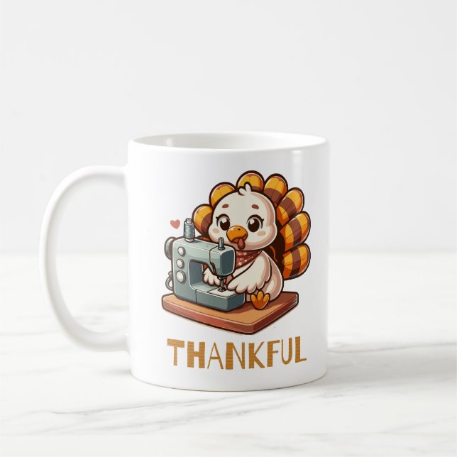 Mug Jour de grâces Merci Animal Turquie (Gauche)