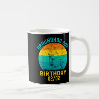 Mug Jour de la marmotte Anniversaire 2 février Drôle d