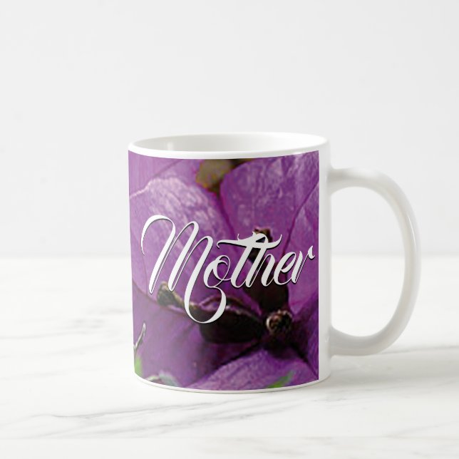 Mug JOUR DE LA MÈRE Proverbes chrétiens 31 Floral pour (Droite)