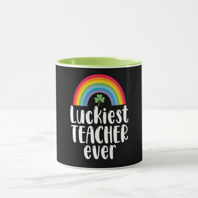 Mug Jour de la Saint Patrick-cadeau de l'école le plus (Centre)
