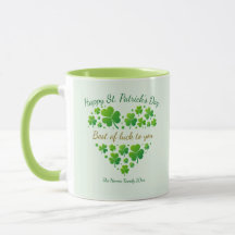 Jour de la Saint-Patrick Shamrock Cadeau I Meilleu