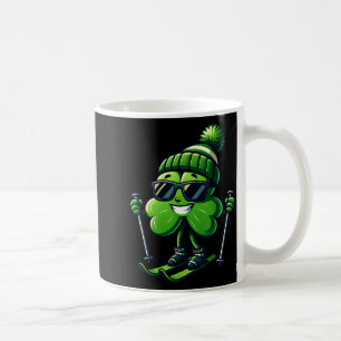 Mug Jour de la Saint-Patrick ski trèfle irlandais homm
