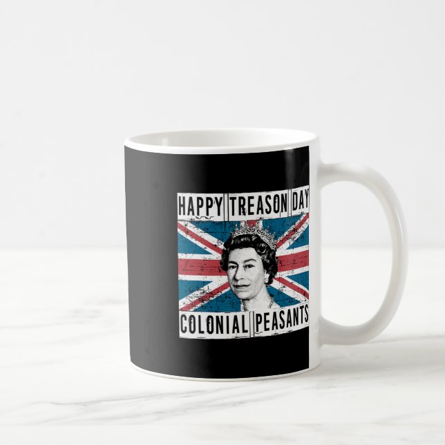 Mug Jour de la trahison 4 juillet britannique (Droite)