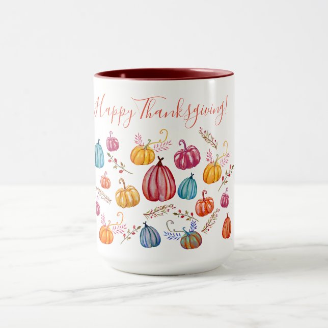 Mug Jour de l'Action de grâce Musique (Centre)