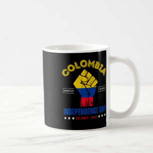 Mug Jour de l'indépendance 1810 République de Colombie