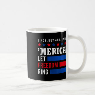 Mug Jour de l'Indépendance 4 juillet Etats-Unis Drapea